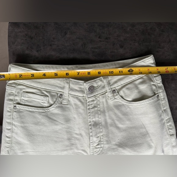 OG High Rise Light Green Straight Jeans - Picture 5 of 5